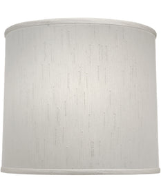 15x16x14 Global White Deep Drum Hardback Lampshade