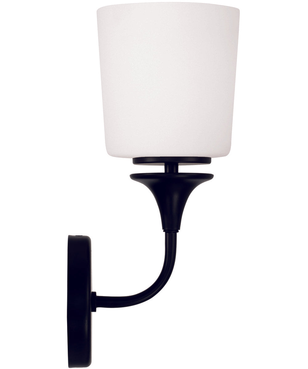 Presley 1-Light Sconce Matte Black