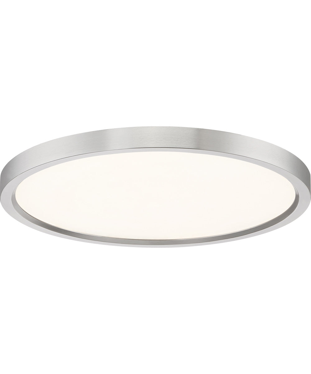 Outskirts  Flush Mount Brushed Nickel