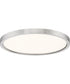 Outskirts  Flush Mount Brushed Nickel