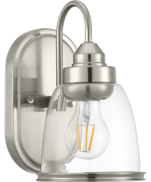 Saluda 1-Light Bath & Vanity Brushed Nickel