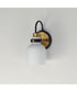 Milk 1-Light Sconce Satin Brass