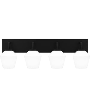 Nielson Extra Large 4-light Bath Light Matte Black