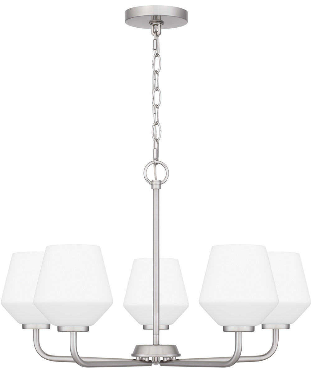 Nielson 5-light Chandelier Brushed Nickel