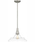 Quoizel Pendant 1-light Pendant Brushed Nickel