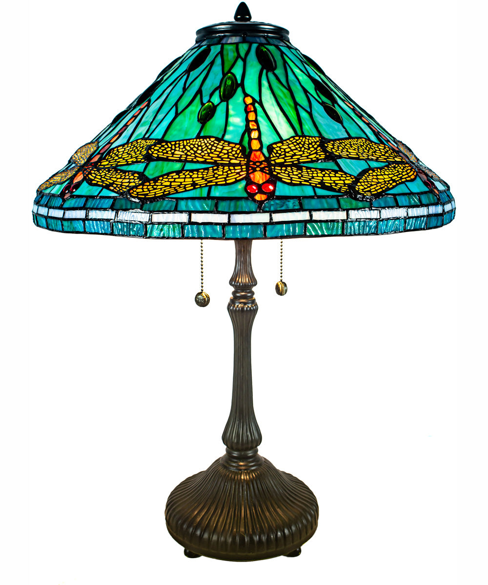 Sonata Dragonfly Tiffany Table Lamp