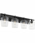 Veno 4-light Bath Vanity Light Matte Black