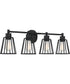 Atticus Extra Large 4-light Bath Light Earth Black