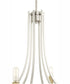 Olympus 6-light Chandelier Satin Nickel