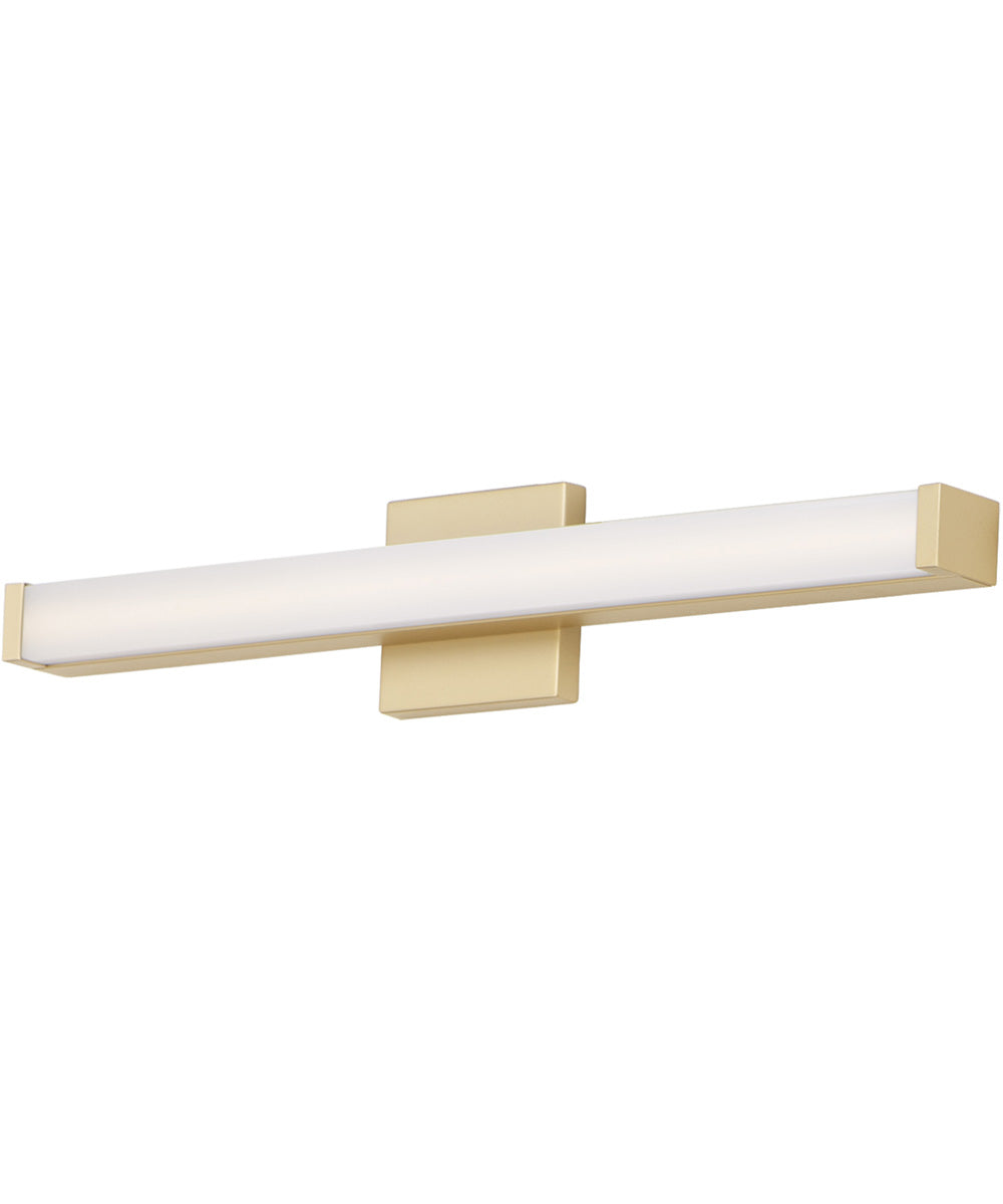 24"W Spec LED Bath Vanity Gold