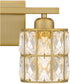 Gibson Medium 2-light Bath Light Aged Brass