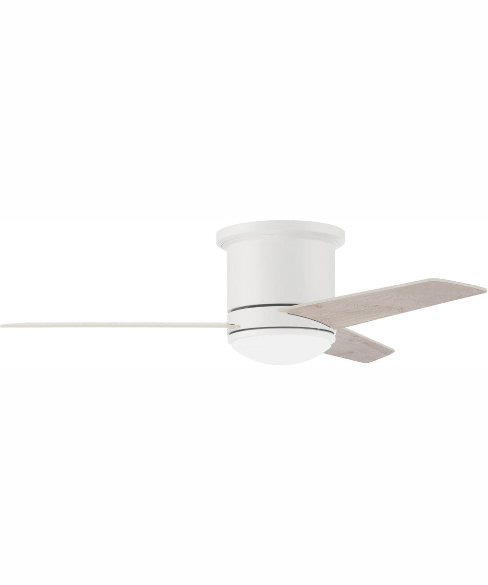44" Cole II 1-Light Ceiling Fan White