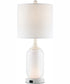 Garton 1-Light 2 Pack-Table Lamp With Nite White/White Shade