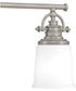 Grant Medium 2-light Bath Light Antique Nickel