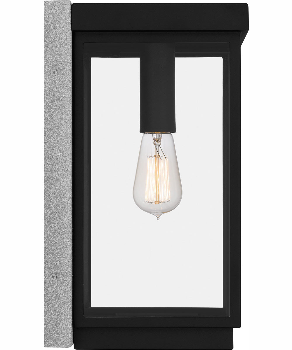 Ezra Medium 1-light Outdoor Wall Light Earth Black