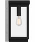 Ezra Medium 1-light Outdoor Wall Light Earth Black