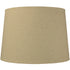14"W x 10"H SLIP UNO FITTER Sand Linen Drum Lampshade