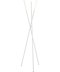 Lorant 3-Light Led 3-Light Floor Lamp Silver