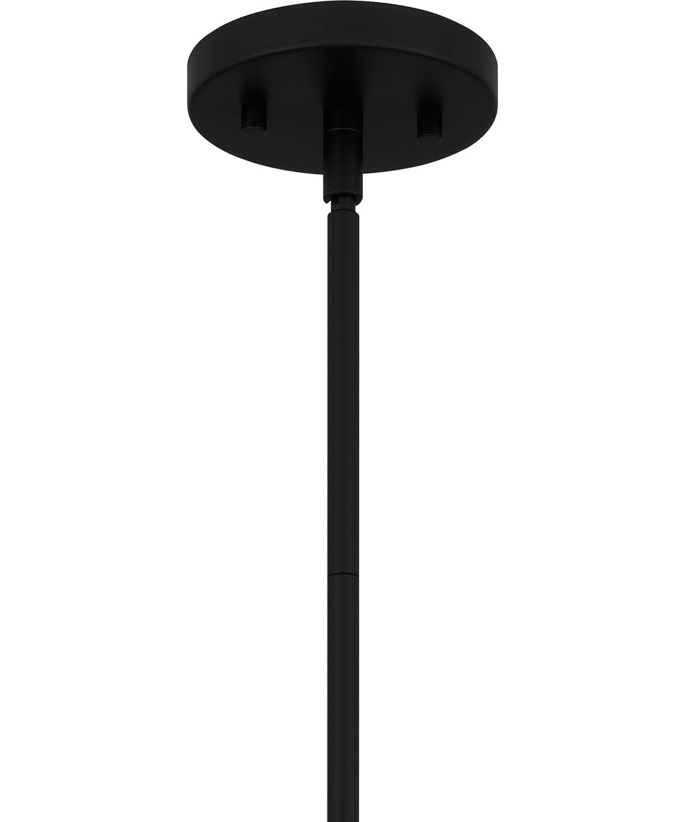 Quoizel Piccolo Pendant 1-light Mini Pendant Matte Black