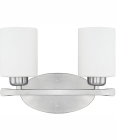 Dixon 2-Light Vanity Brushed Nickel