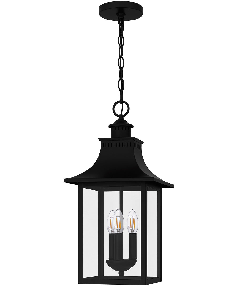 Chancellor 3-light Mini Pendant Mystic Black
