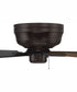 52" Pro Plus Hugger Ceiling Fan Oiled Bronze