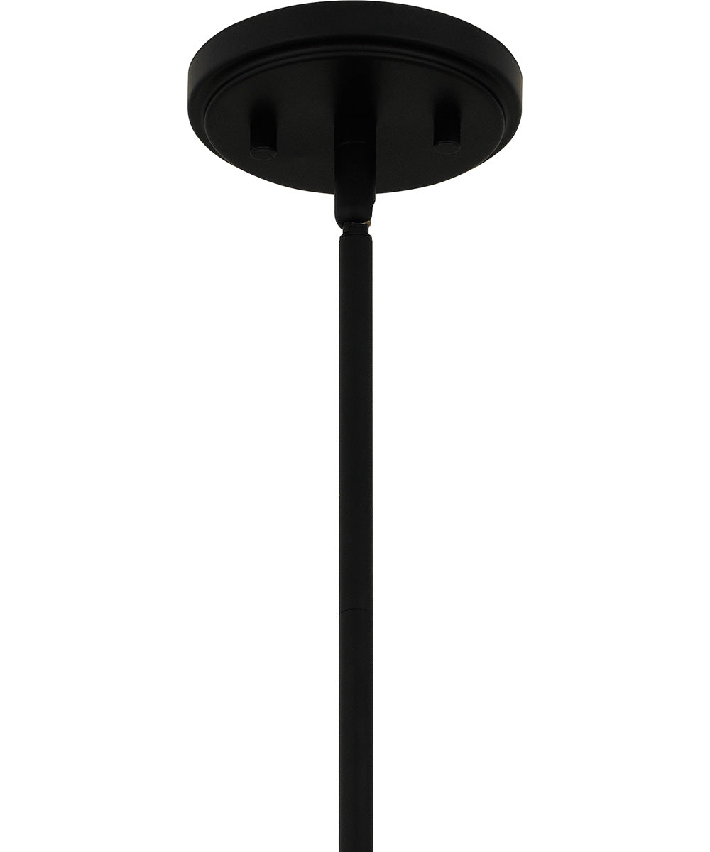 Quoizel Piccolo Pendant 1-light Mini Pendant Matte Black