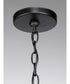 Seneca 5-Light Farmhouse Chandelier Light Matte Black