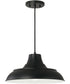 Jones 1-Light Pendant Matte Black