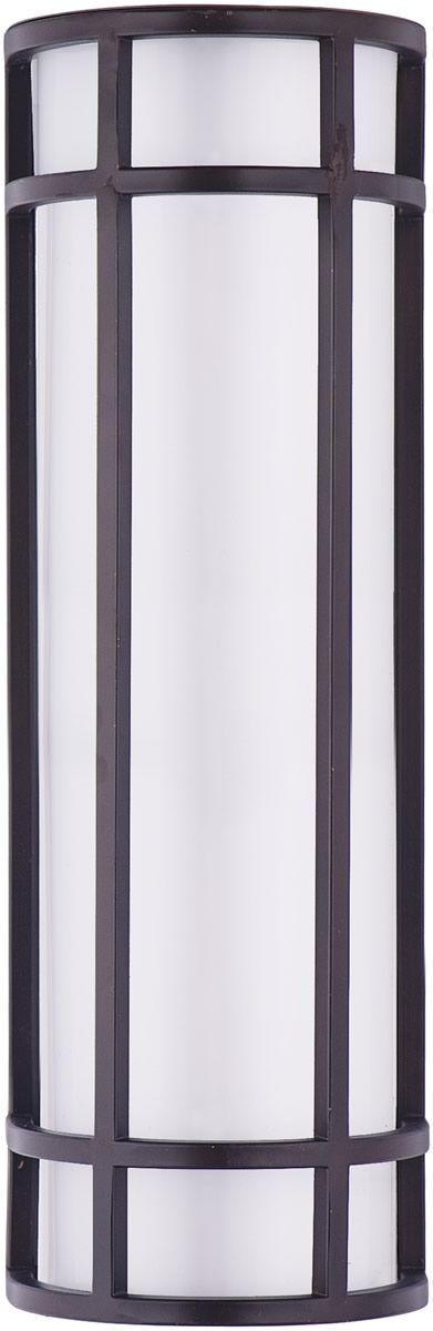 18"H Moon Ray LED Outdoor Wall Sconce Bronze