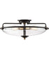 Griffin Extra Large 4-light Flush Mount Palladian Bronze