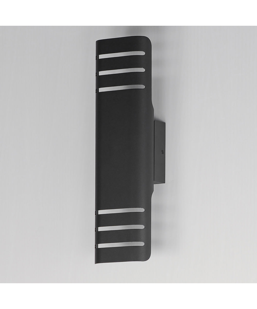 Lightray Medium LED Outdoor Wall Lamp Black