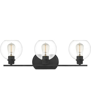 Pruitt Large 3-light Bath Light Matte Black