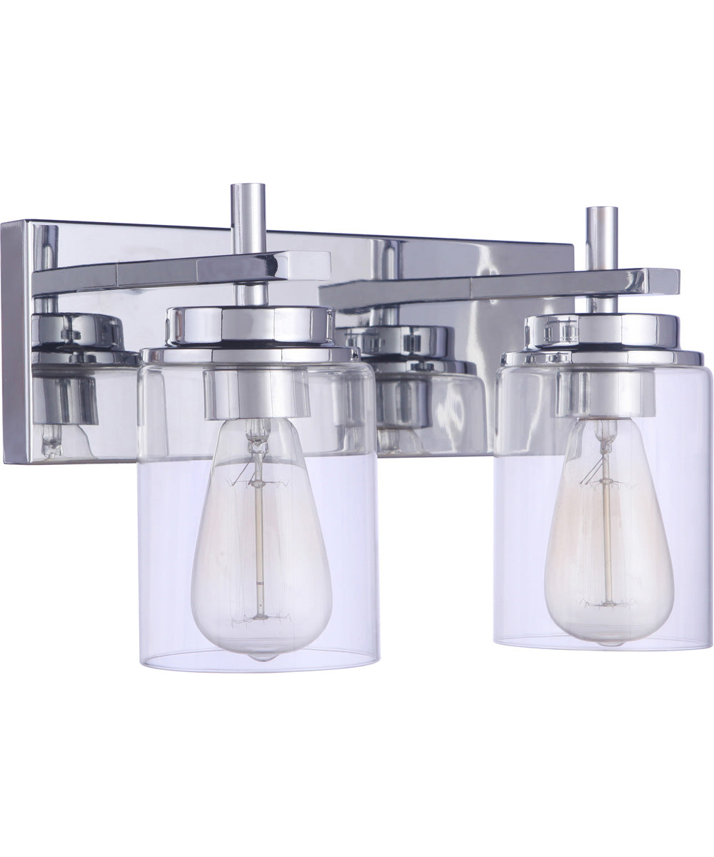 Reeves 2-Light Vanity Chrome