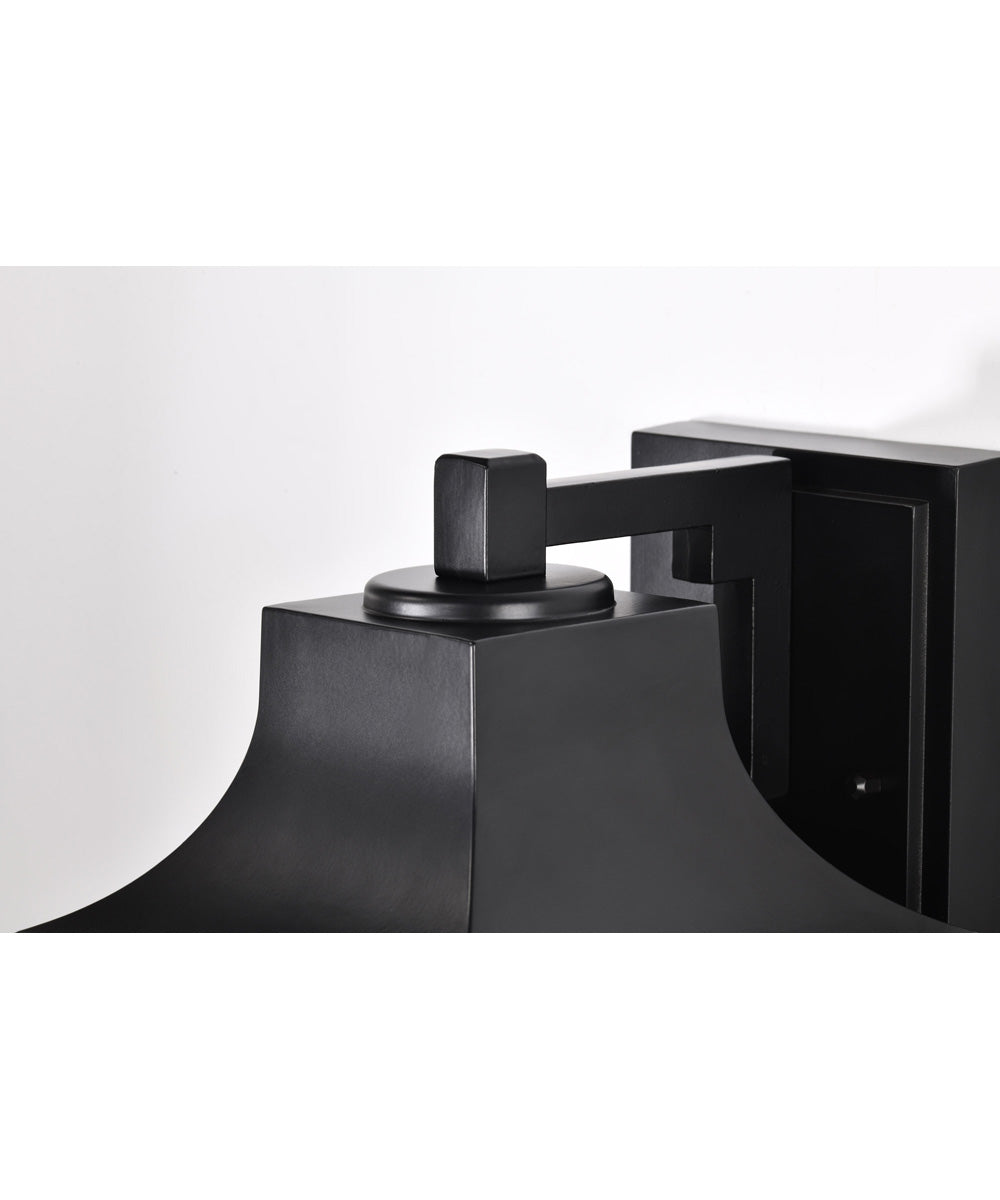 Stillwell 1-Light Outdoor Matte Black