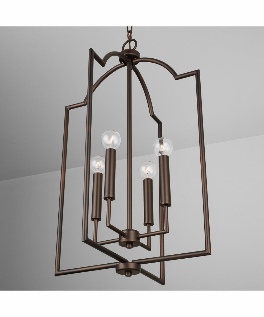 Carter 4-Light Foyer Bronze