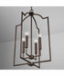 Carter 4-Light Foyer Bronze