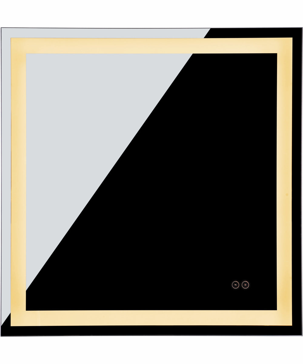 LED Lighted Mirror 1-Light Mirror White