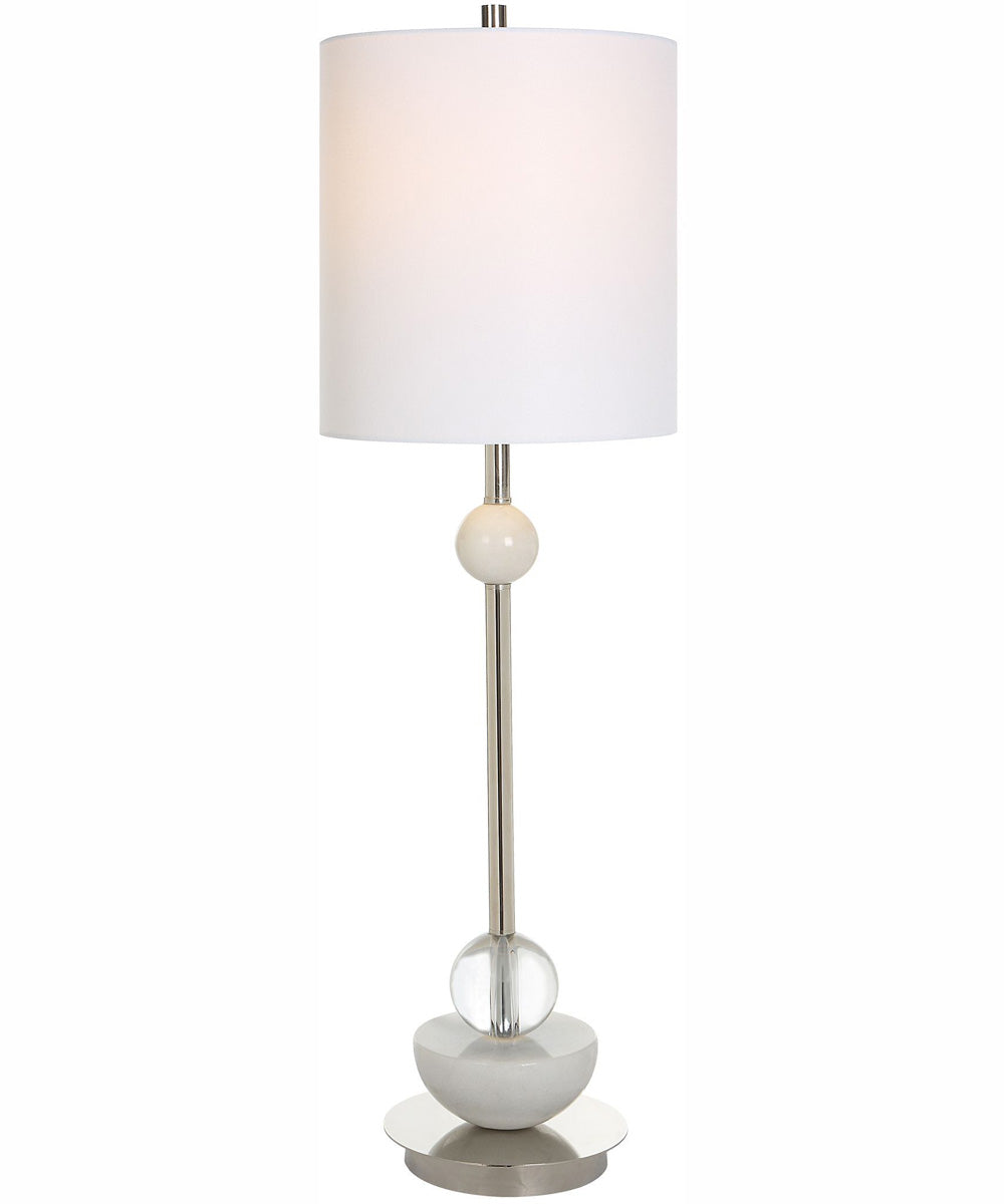 Exposition Nickel Buffet Lamp