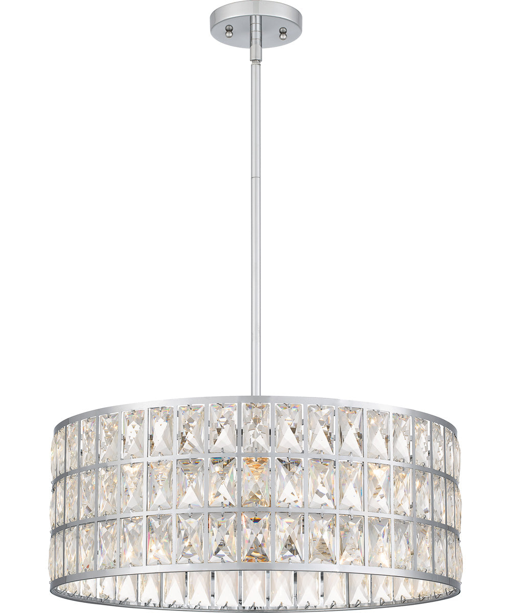 Gibson 4-light Pendant Polished Chrome