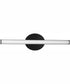 Phase 3 24 in. Medium Modern 3CCT Integrated LED Linear Vanity Light Matte Black