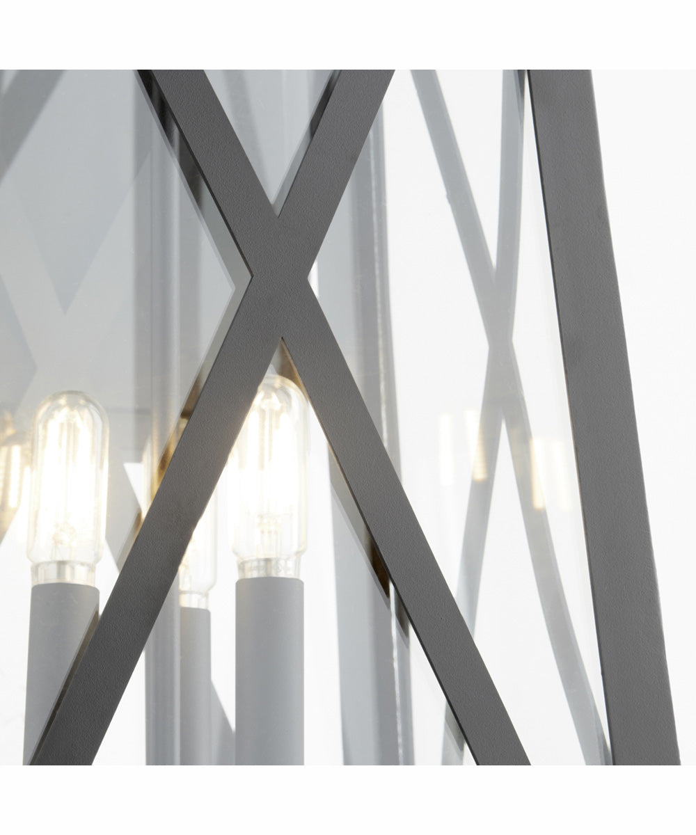 Artesno 3-light Wall Mount Light Fixture Textured Black