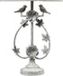 31"h Saint Louis Heights 1-Light Table Lamp Antique Whte