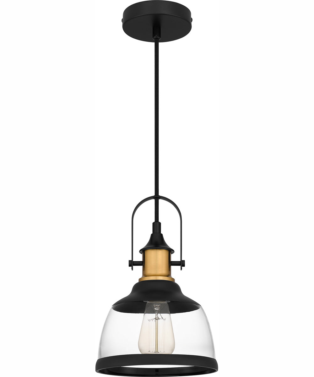 Quoizel Piccolo Pendant Small 1-light Mini Pendant Matte Black