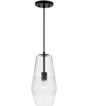 Dena 1-Light Pendant Matte Black