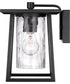 Lodge Medium 1-light Outdoor Wall Light Mystic Black