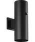 5"  LED Outdoor Aluminum Up/Down Wall Mount Cylinder with Photocell Black