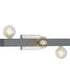 Mill Beam 3-Light Industrial Style Bath Vanity Wall Light Brushed Nickel