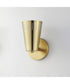 Helsinki 1-Light Wall Sconce Natural Aged Brass