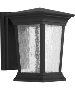 Arrive 1-Light Small Wall Lantern Textured Black